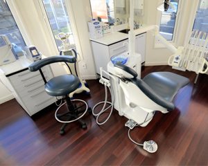dental practice patient room